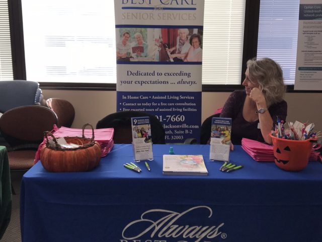 Always Best Care Jacksonville at the Baptist Hospital Vendor Fair