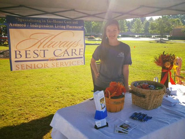 The Always Best Care in Wake Forest at the Wakefield Rex Campus Health Fair