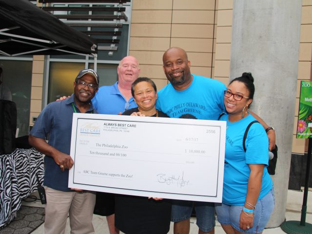 Always Best Care Delaware Donates $10k Grant to Philly Zoo