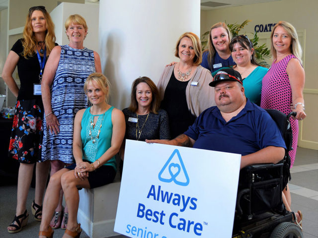 Always Best Care Denver West Celebrating Their Care Giver of the Year Awards Event!