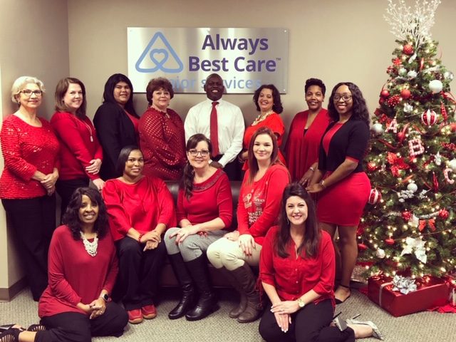 Always Best Care Dallas Holiday Photo 2018