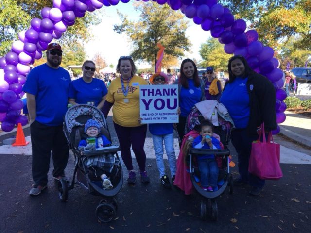 Always Best Care Midlothian at the 2018 Walk to End Alzheimer’s