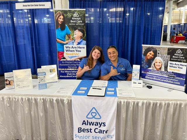 Always Best Care Oahu at a Career Expo