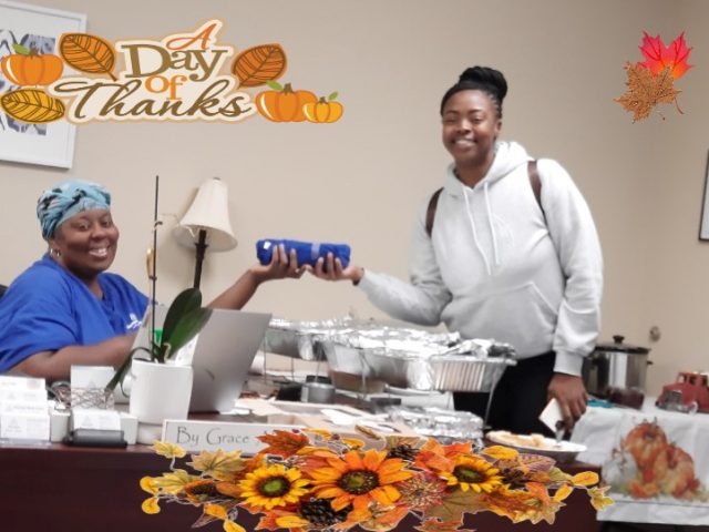 Thanksgiving feast for caregivers!