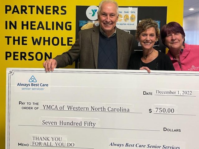 Always Best Care Western NC is in the Giving Spirit